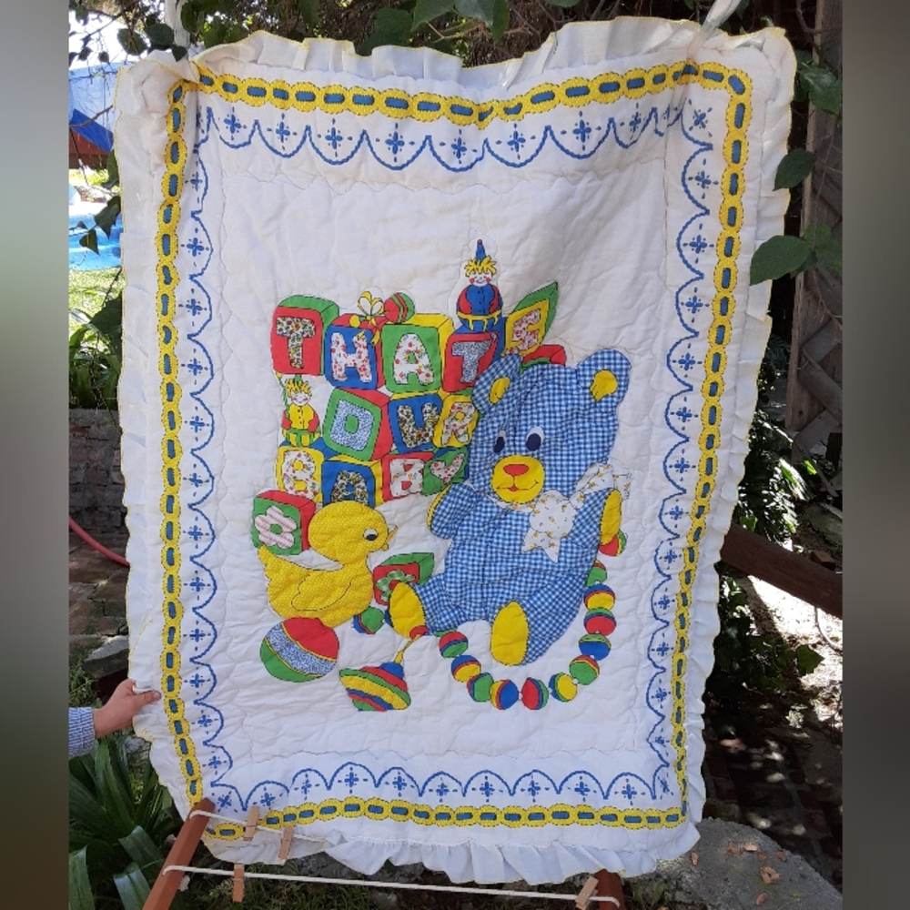 Vintage Baby Blanket